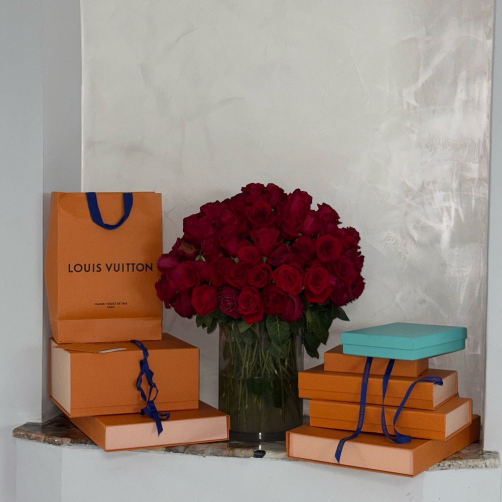 Louis Vuitton Orange Boxes